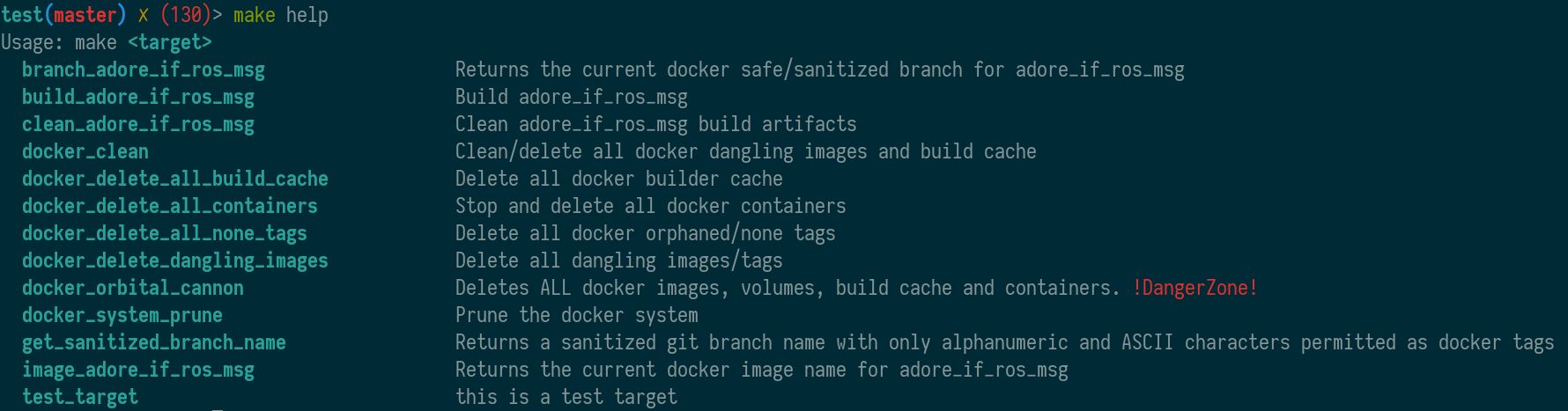 Example make help output with adore_if_ros_msg.mk included