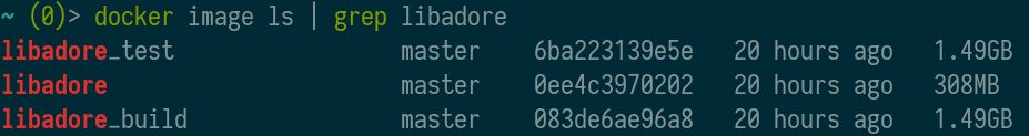 Libadore Docker Images