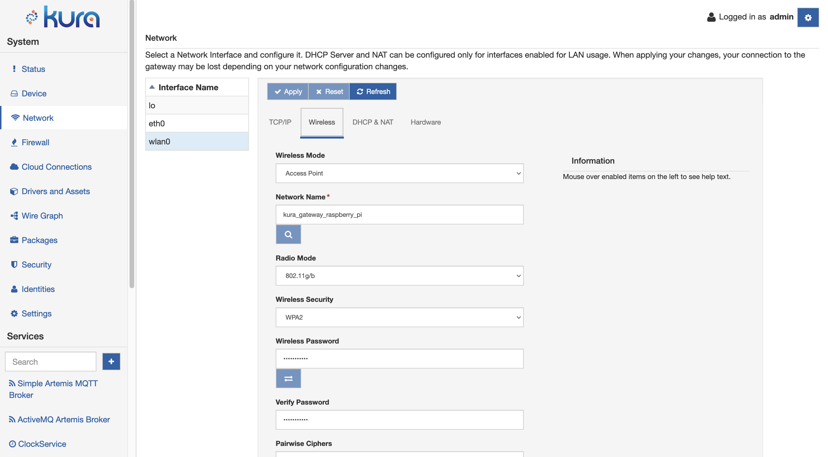 WiFi Configuration