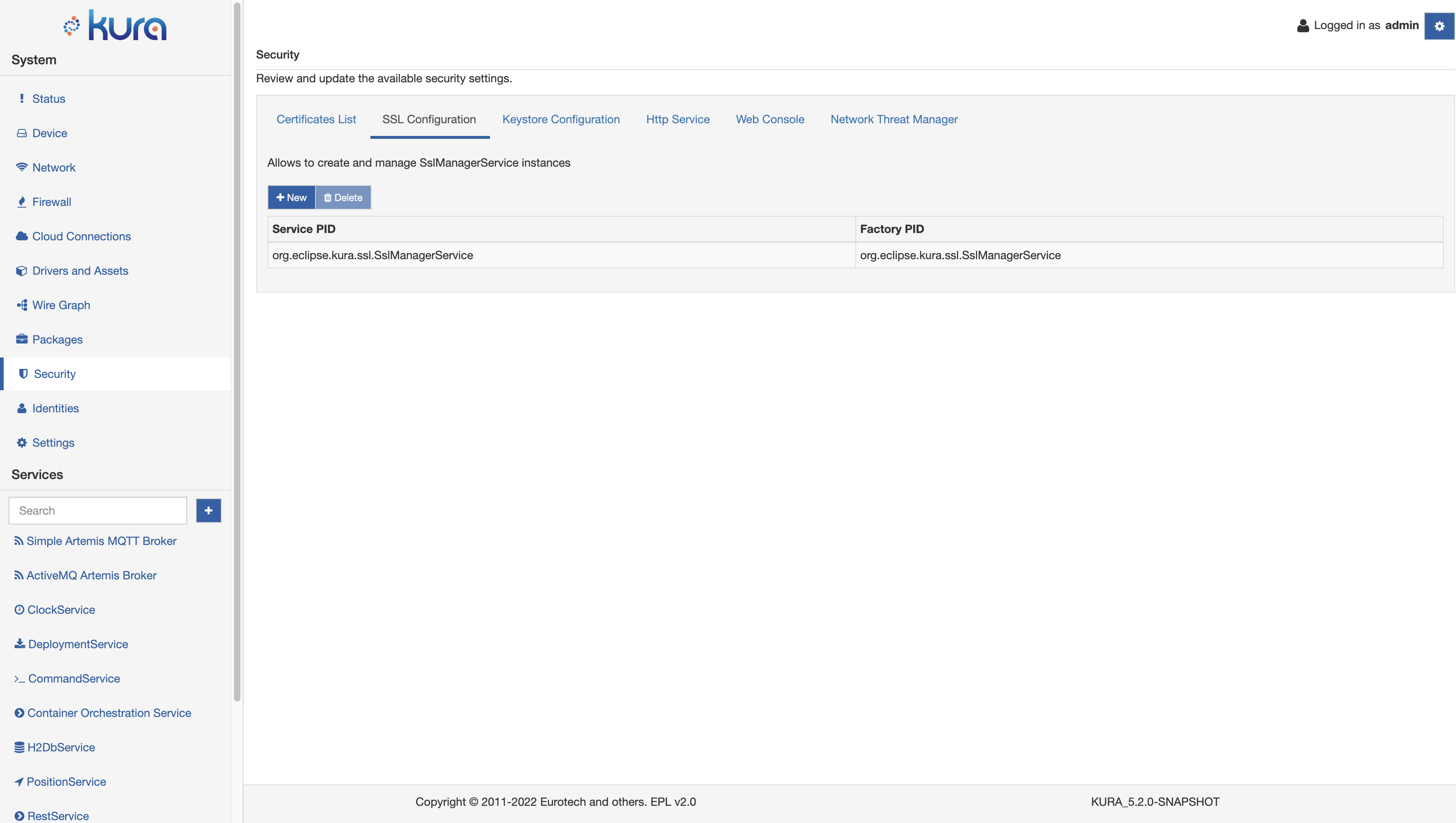 SSL Configuration