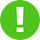 green exclamation mark